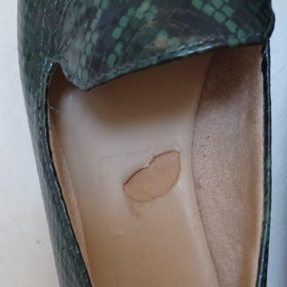 Naturalizer Emerald Snake Pattern Slip-On Loafers - Picture 10 of 10